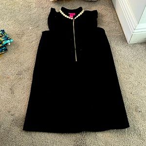 Black and gold Lily Pulitzer dress
